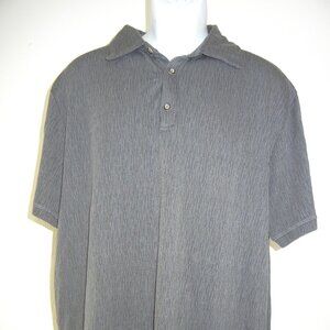 Nat Nast POLO shirt Mens‎ XL Soft Luxury Originals black Short Sleeve